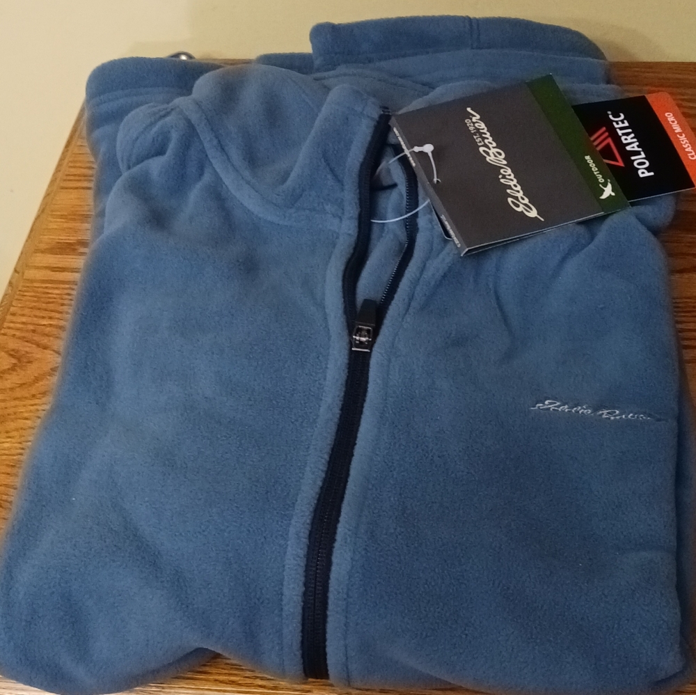 Eddie Bauer New Lg Men's Fleece Jacket